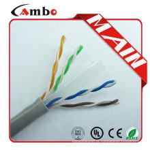 550MHZ BLUE PLENUM CABLE CAT6 Solid 23AWG Cobre nu CMP Certificado UL 1000ft